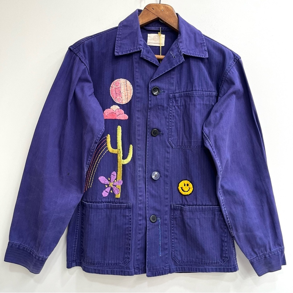 NEW FREE PEOPLE THE WOLVES DESERT TRIP EMBROIDERED SHIRT JACKET XS $250 - Picture 2 of 12